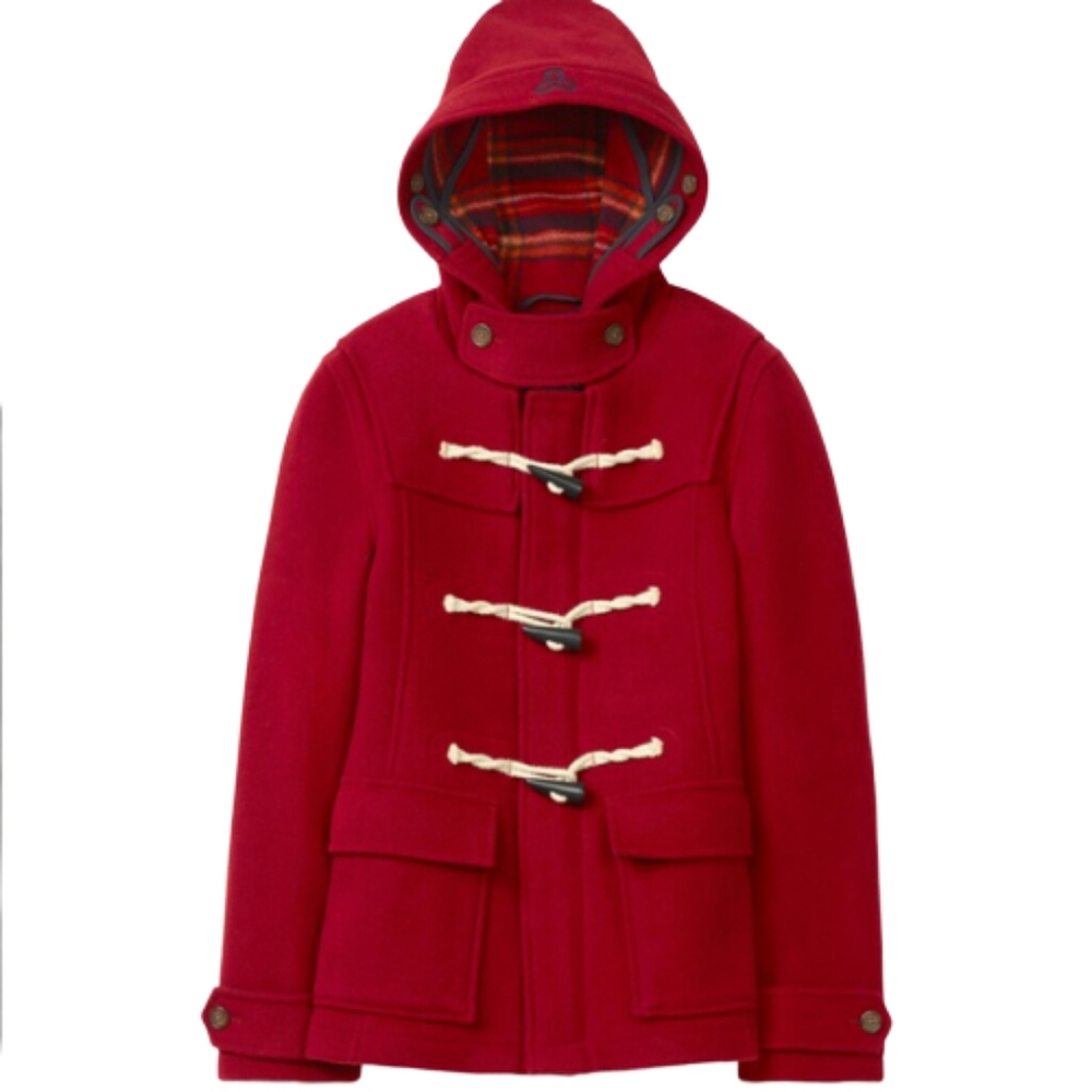ARITZIA TNA red duffle coat xs
